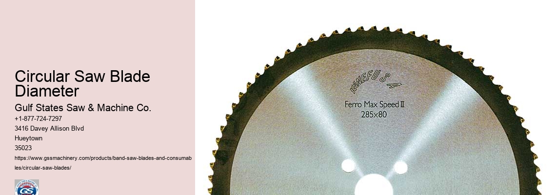 Lumber Mill Circular Saw Blades